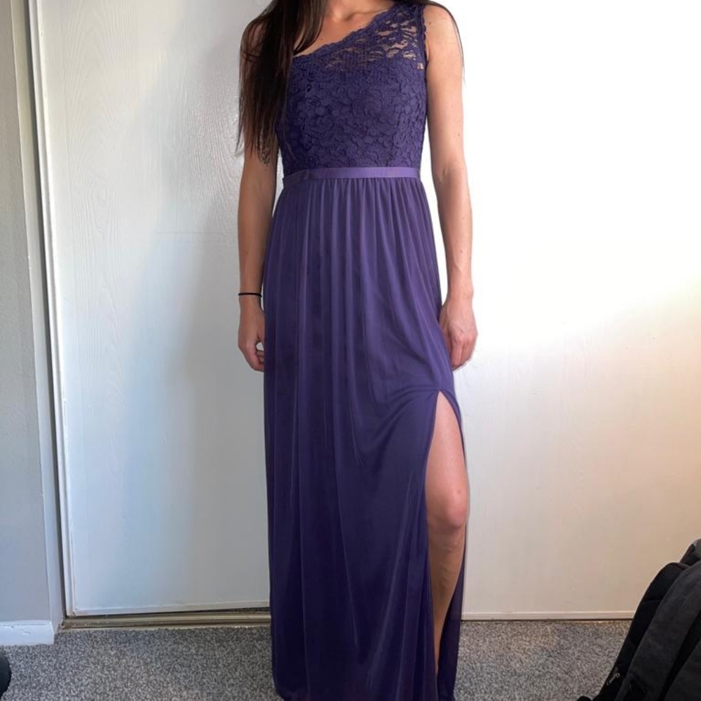 Purple dress